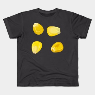 Sweet Corn Kernels Kids T-Shirt